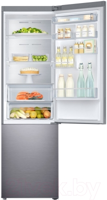Холодильник с морозильником Samsung RB37J5271SS/WT