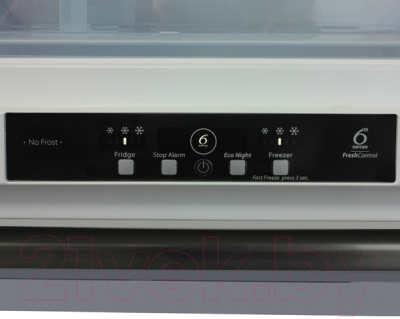 Встраиваемый холодильник Whirlpool ART 963/A+/NF - панель управления