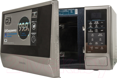 Микроволновая печь Samsung GE83KRS-2/BW - вид спереди