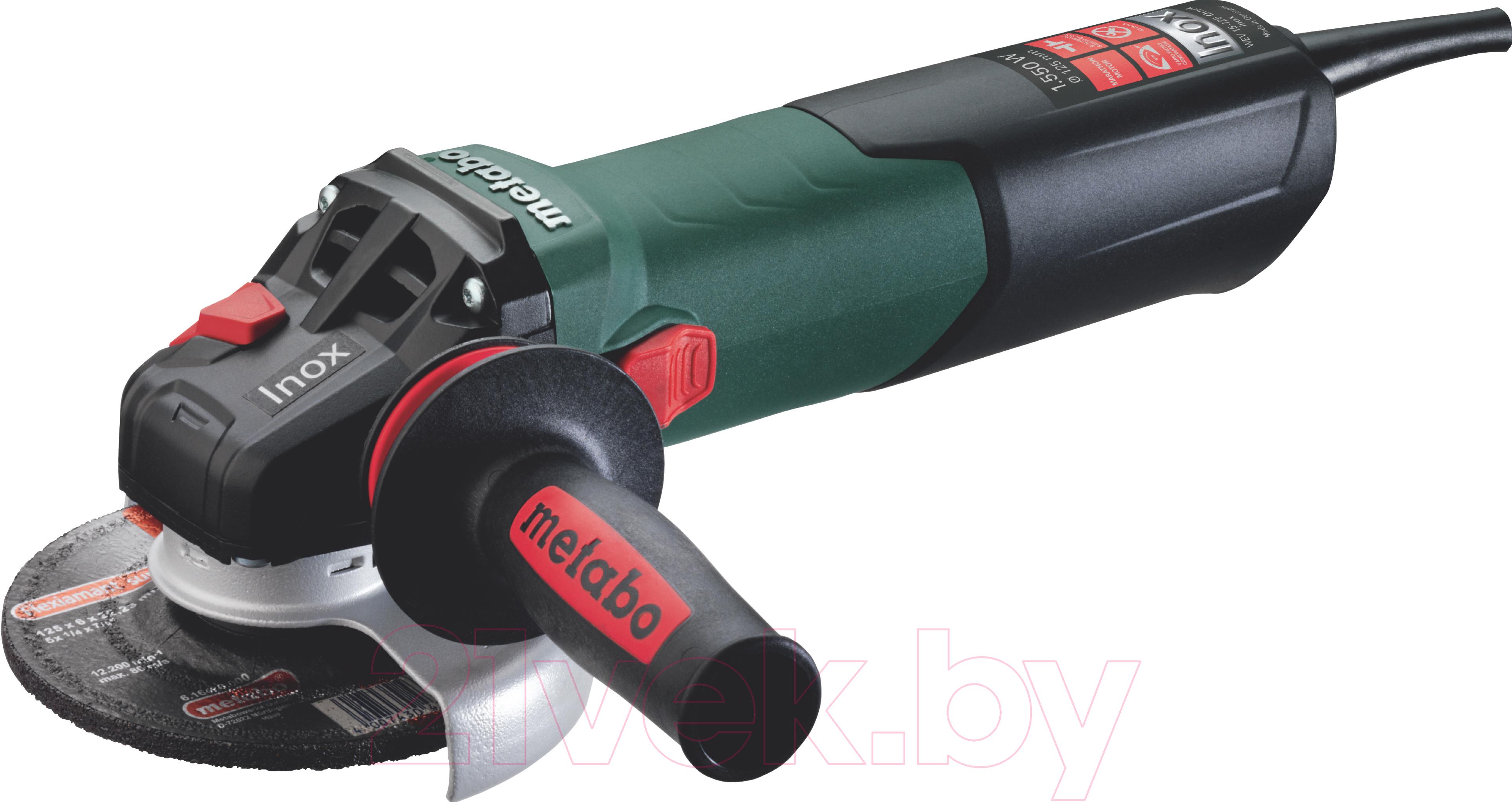 Metabo WEVA 15-150 Quick Профессиональная угловая шлифмашина купить в  Минске, Гомеле, Витебске, Могилеве, Бресте, Гродно