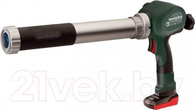 Пистолет для герметика Metabo КРА 10.8 600 (602117600) - общий вид