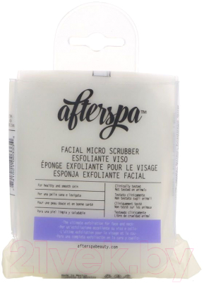 Мочалка для лица After Spa Facial Micro Scrubber