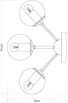 Люстра Arte Lamp Bolla A1664PL-5CC