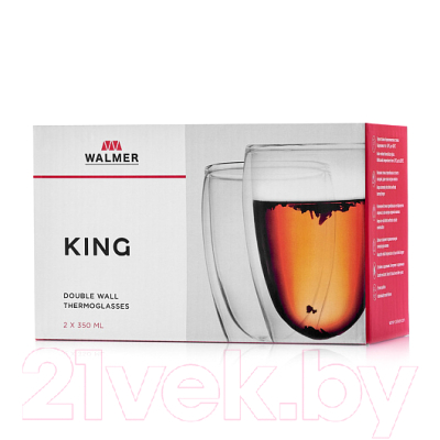 Набор стаканов для горячих напитков Walmer King / W02001035