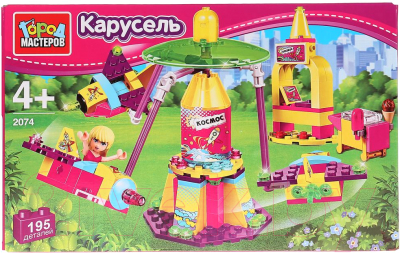 

Конструктор Город мастеров, Карусель с фигуркой / LP-2074-R