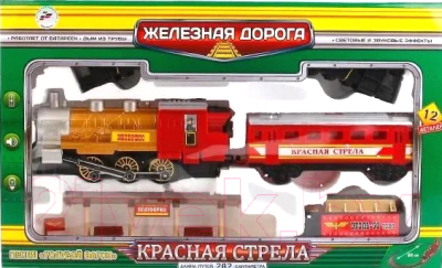 Железная дорога игрушечная Играем вместе Красная стрела / A144-H06049-R2