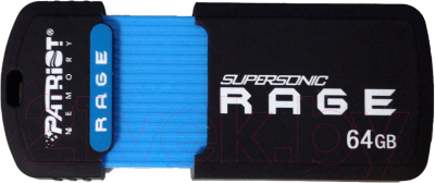 Usb flash накопитель Patriot SuperSonic Rage (PEF64GSRUSB)