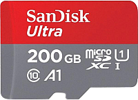 

Карта памяти SanDisk, Ultra MicroSDXC Class 10 200GB (SDSQUAR-200G-GN6MA)