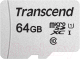 Карта памяти Transcend microSDXC 64GB UHS-I V30 (TS64GUSD300S) - 