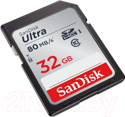 Карта памяти SanDisk Ultra SDXC 32GB (SDSDUNC-032G-GN6IN)