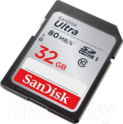 Карта памяти SanDisk Ultra SDXC 32GB (SDSDUNC-032G-GN6IN)