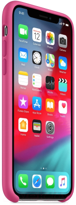 Чехол-накладка Apple Silicone Case для iPhone XS Dragon Fruit / MW9A2
