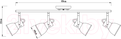 Спот Arte Lamp Jovi Bianco A1677PL-4WH