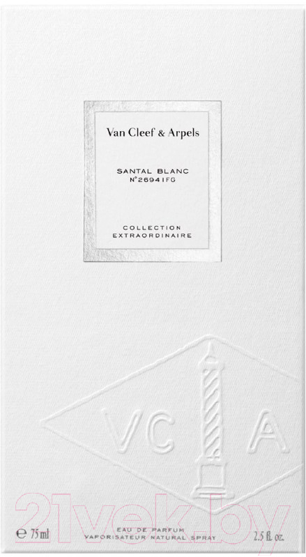 Парфюмерная вода Van Cleef & Arpels Collection Extraordinaire Santal Blanc (75мл) — фото 2