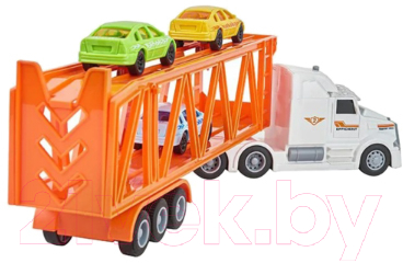 Автовоз игрушечный Big Motors Трейлер / WY782B