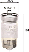 Топливный фильтр Comline EFF037 - 