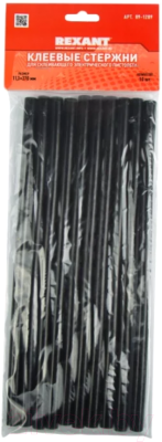 

Клеевые стержни Rexant, Черный, 09-1209