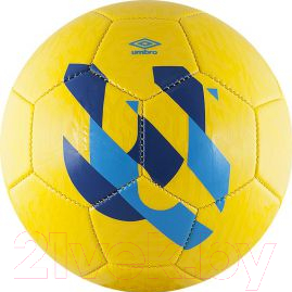 Футбольный мяч Umbro Veloce Supporter / 20981U-GZV (размер 5, желтый/синий/темно-синий)