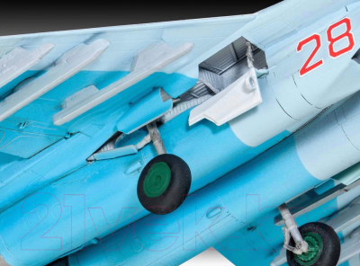 Сборная модель Revell Легкий фронтовой истребитель МиГ-29С Fulcrum 1:72 / 03936