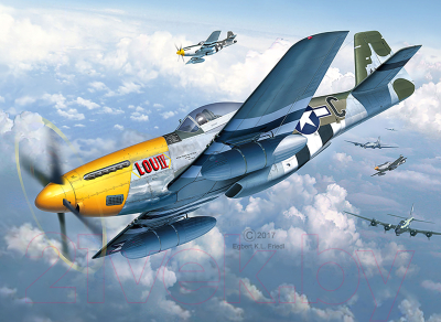 Сборная модель Revell Американский истребитель P-51D Mustang 1:32 / 03944