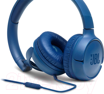 Наушники-гарнитура JBL Tune 500 / T500BLU (синий)