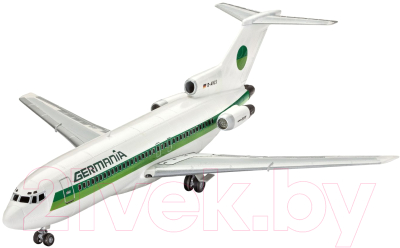 

Сборная модель Revell, Пассажирский самолет Boeing 727-100 Germania 1:144 / 03946