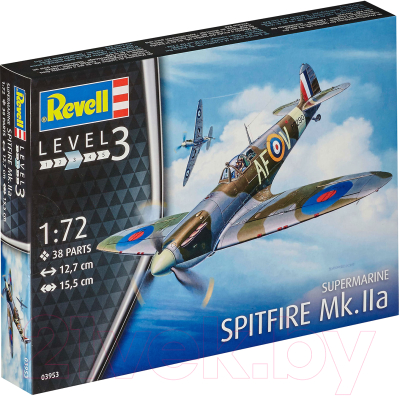 Сборная модель Revell Британский истребитель Spitfire Mk. Iia 1:72 / 03953