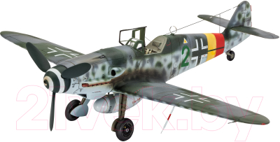 

Сборная модель Revell, Немецкий истребитель Messerschmitt Bf109 G-10 1:48 / 03958