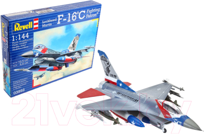 Сборная модель Revell Американский истребитель F-16C Fighting Falcon 1:144 / 03992