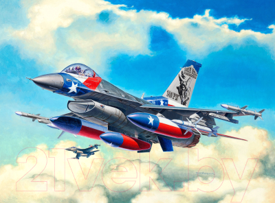 Сборная модель Revell Американский истребитель F-16C Fighting Falcon 1:144 / 03992