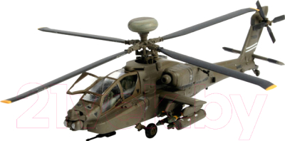 Сборная модель Revell Американский вертолет AH-64D Longbow Apache 1:144 / 04046