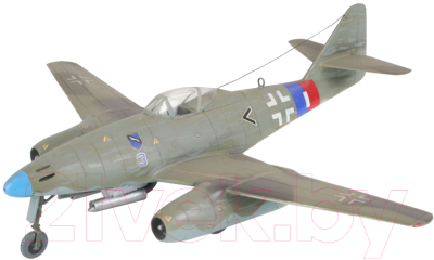 Сборная модель Revell Реактивный немецкий самолет Me 262 A-1a 1:72 / 04166