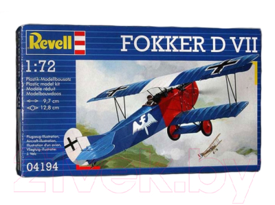 Сборная модель Revell Истребитель Fokker D VII 1:72 / 04194