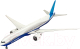 Сборная модель Revell Пассажирский самолет Boeing 777-300ER 1:144 / 04945 - 