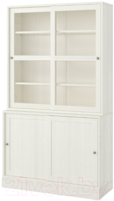 

Шкаф с витриной Ikea, Хавста 292.659.19