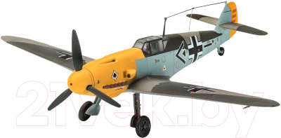 Сборная модель Revell Истребитель Messerschmitt Bf109 F-2 1:72 / 03893