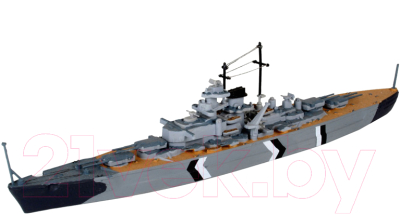 Сборная модель Revell Линейный корабль Бисмарк 1:1200 / 05802