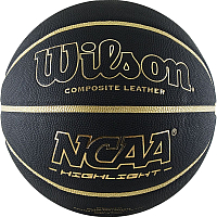Баскетбольный мяч Wilson NCAA Highlight Gold / WTB067519XB07 (размер 7) - 