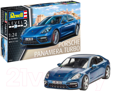 Сборная модель Revell Автомобиль Porshe Panamera 2 1:24 / 07034