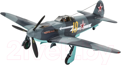 

Сборная модель Revell, Советский одномоторный истребитель Yakovlev Yak-3 1:72 / 03894
