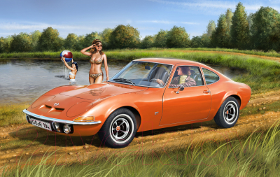 Сборная модель Revell Автомобиль Opel GT 1:32 / 07680