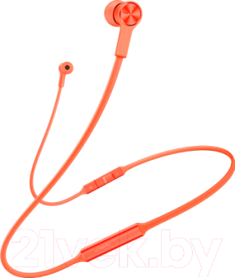 Беспроводные наушники Huawei FreeLace Wireless Bluetooth / CM70-C (оранжевый)