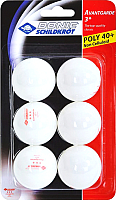 Мячи для настольного тенниса Donic Schildkrot Avantgarde (6шт, белый) - 