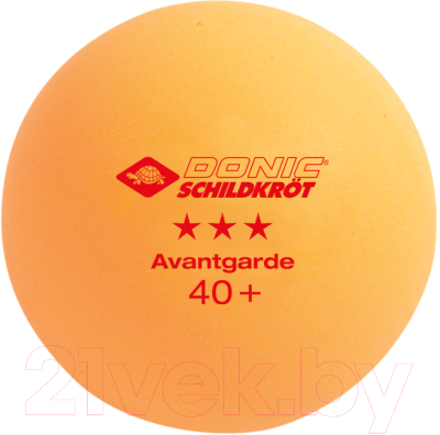 Набор мячей для настольного тенниса Donic Schildkrot Avantgarde (6шт, оранжевый)