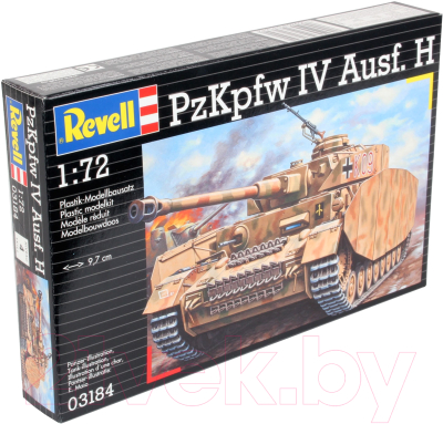 Сборная модель Revell Немецкий танк PzKpfw. IV Ausf.H 1:72 / 03184