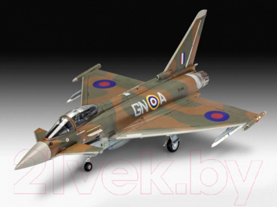 Сборная модель Revell Многоцелевой истребитель Eurofighter Typhoon RAF 1:72 / 03900