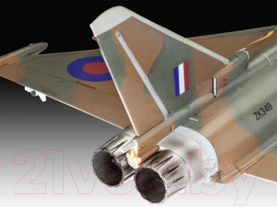 Сборная модель Revell Многоцелевой истребитель Eurofighter Typhoon RAF 1:72 / 03900