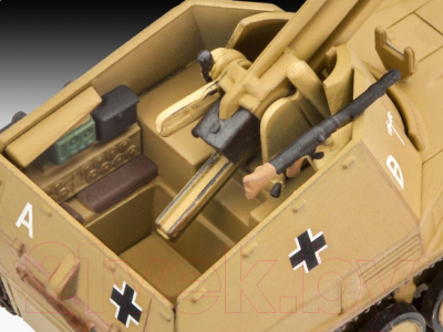 Сборная модель Revell Немецкая самоходная гаубица Sd.Kfz. 124 Wespe 1:76 / 03215