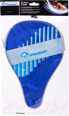 Чехол для ракетки настольного тенниса Donic Schildkrot Real Classic (синий)