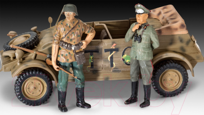 Сборная модель Revell Немецкий автомобиль Kubelwagen Type 82 1:35 / 03253